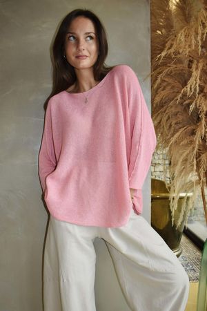 Conrad Slouch Cotton Knit Candy